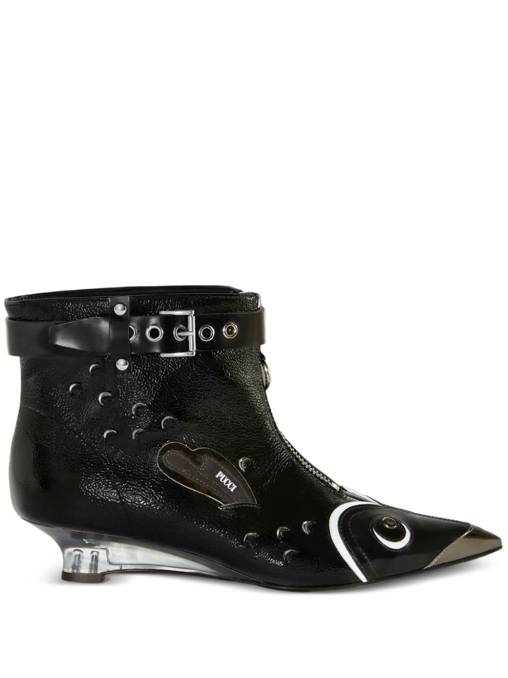 PUCCI Puccing 20mm ankle boots - Black von PUCCI