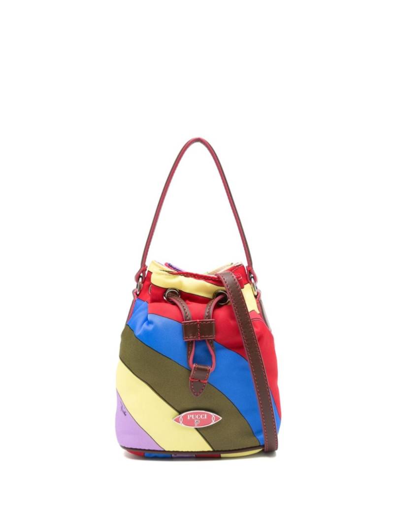 PUCCI Yummy bucket bag - Red von PUCCI