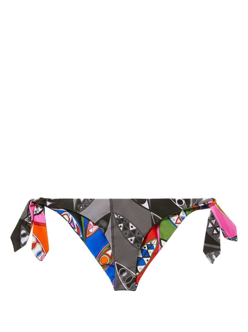 PUCCI abstract print bikini bottom - Black von PUCCI