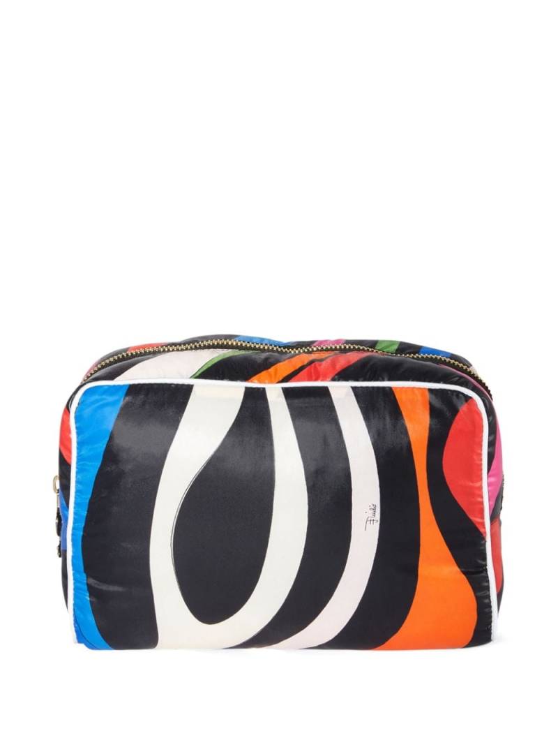 PUCCI abstract-print make-up bag - Black von PUCCI