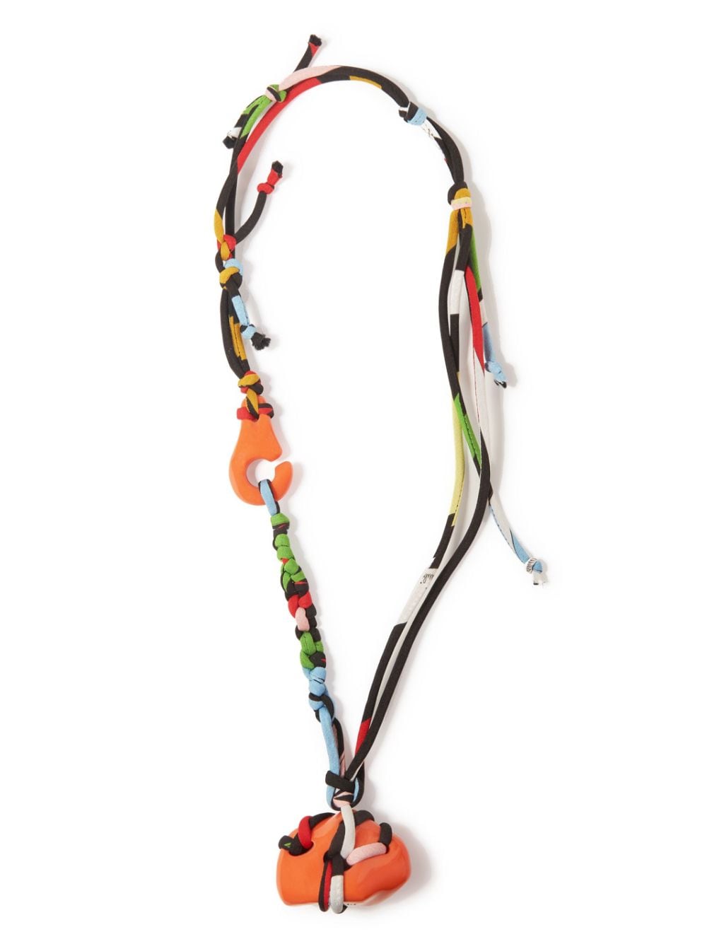 PUCCI graphic-print strap necklace - Multicolour von PUCCI