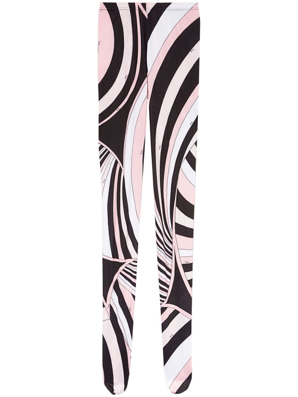 PUCCI iride-print tights - Black von PUCCI