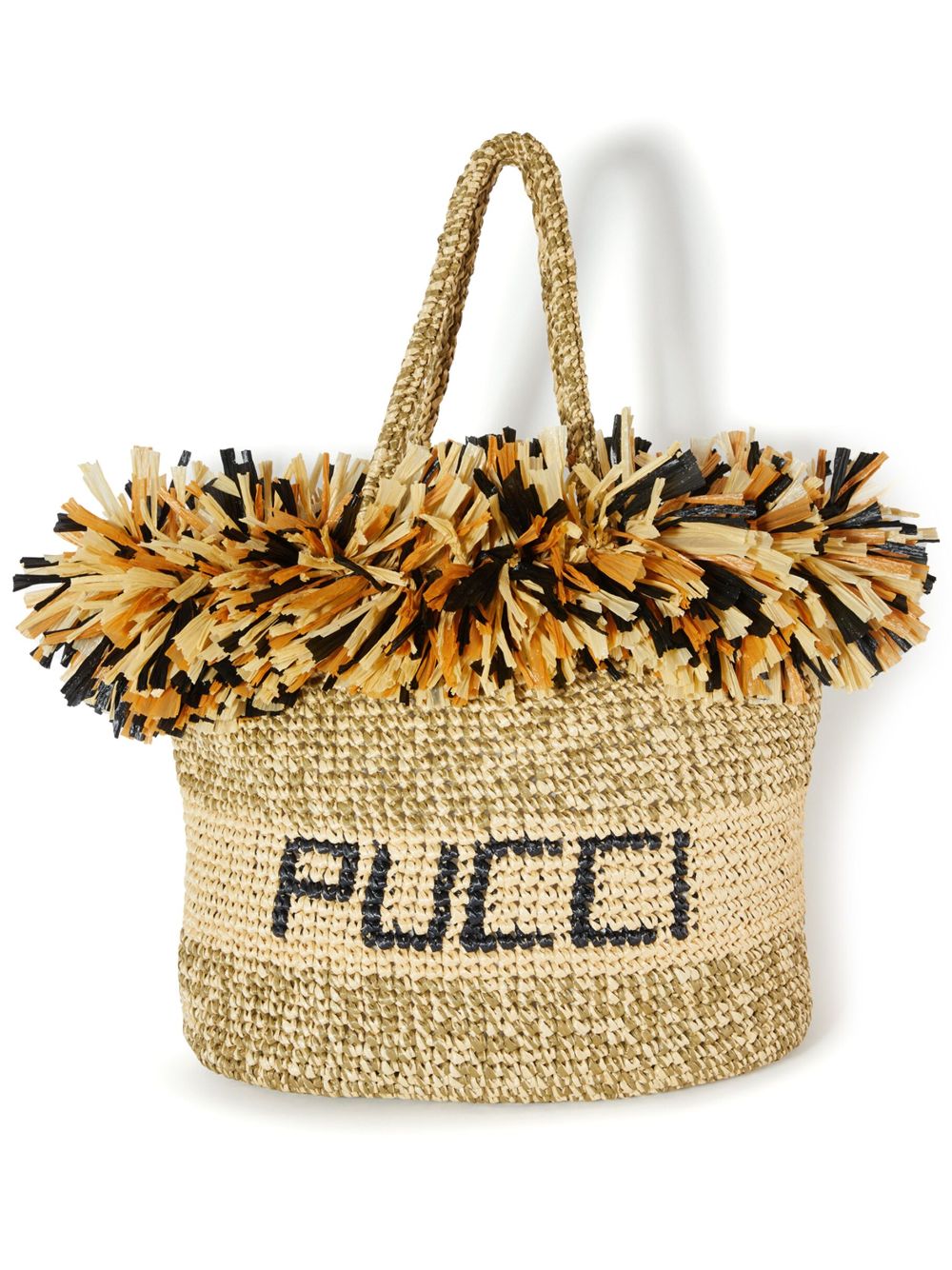 PUCCI logo-print woven tote - Neutrals von PUCCI