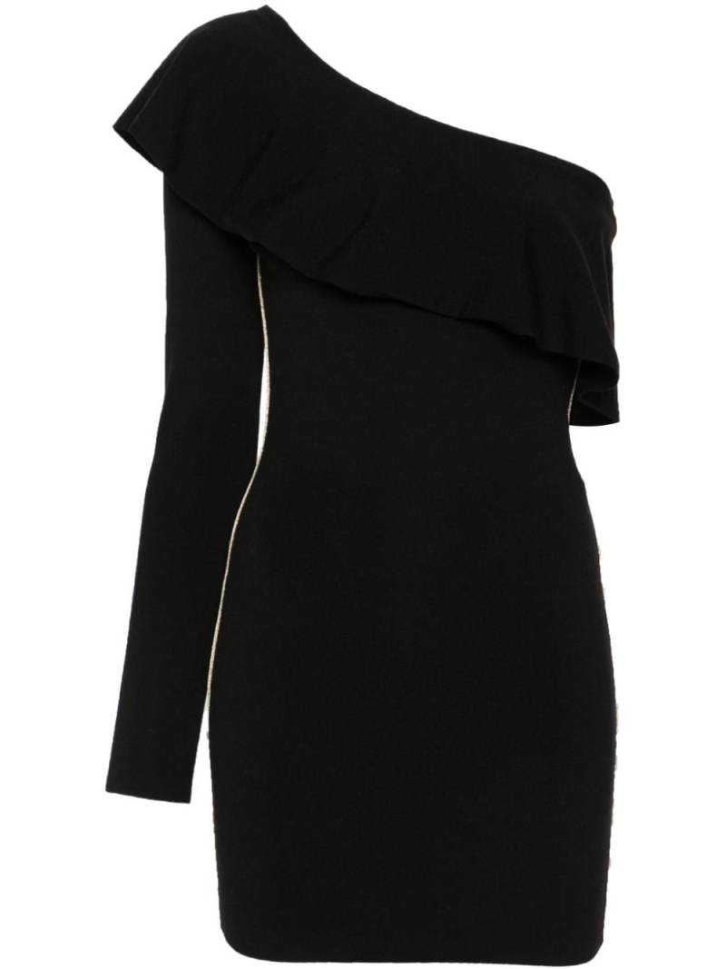 PUCCI one-shoulder mini dress - Black von PUCCI