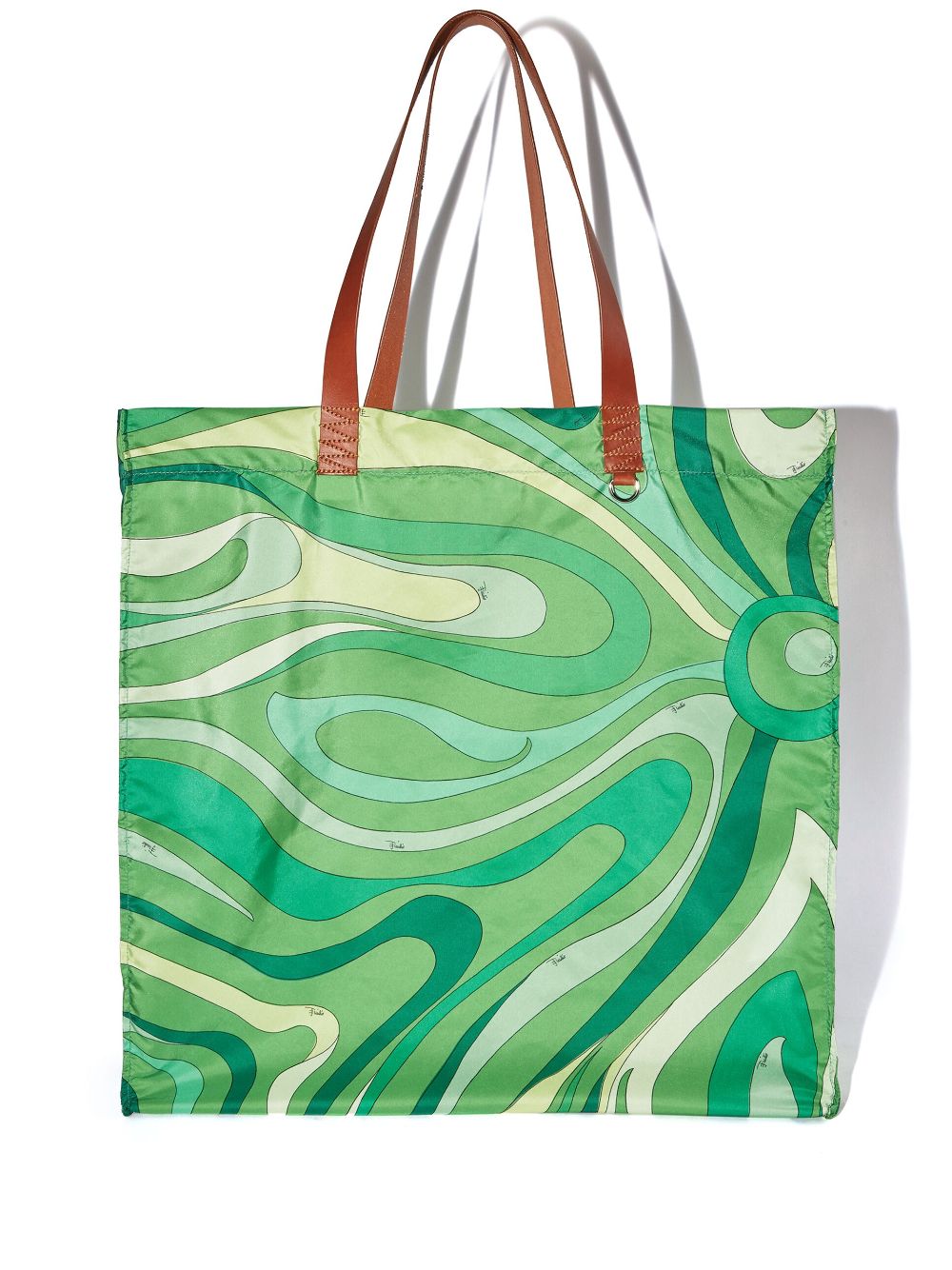 PUCCI oversize Marmo-print tote bag - Green von PUCCI