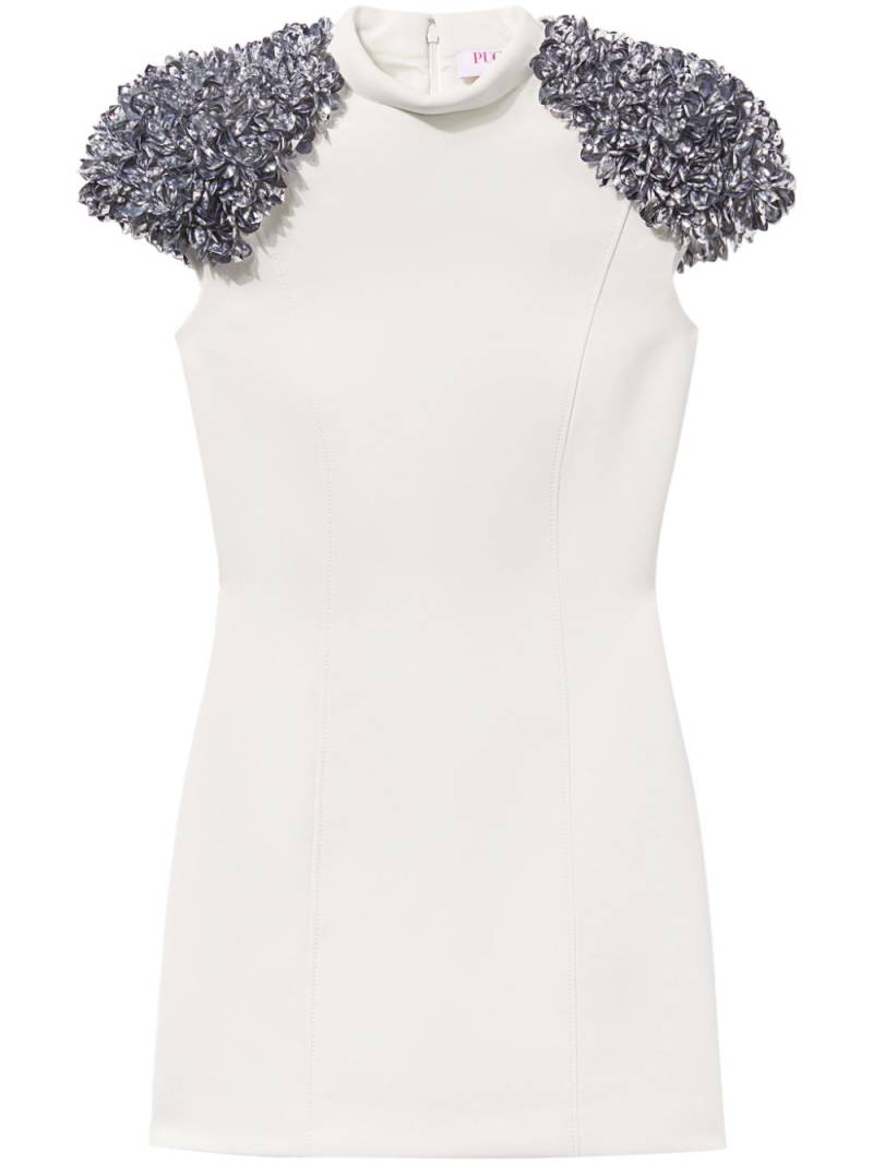 PUCCI sequin-embellished jersey minidress - White von PUCCI