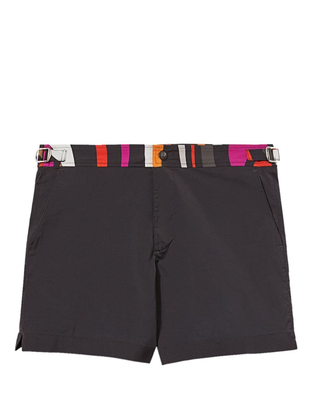 PUCCI stripe-detailing swim shorts - Black von PUCCI