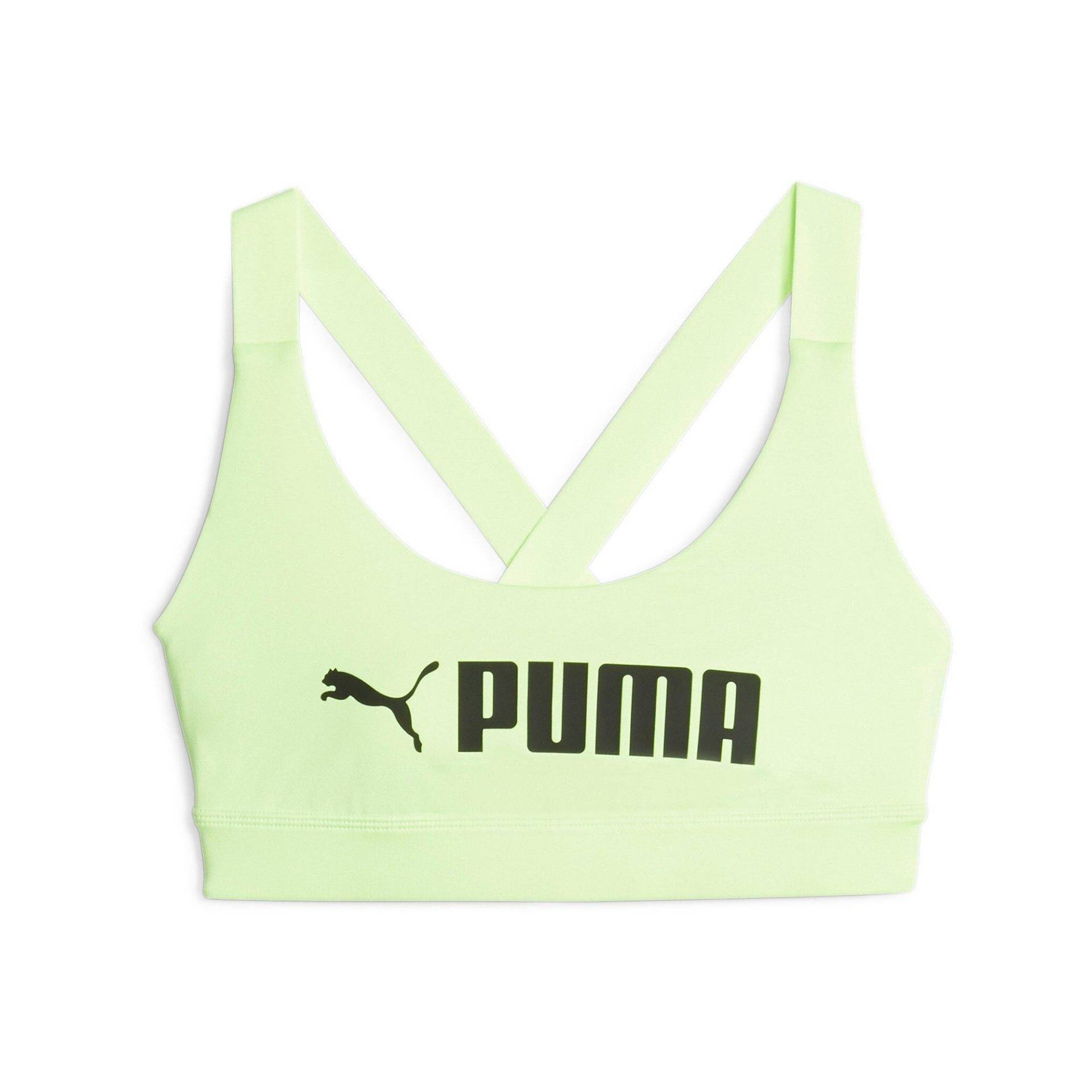 Puma - Cropped Top, für Damen, Gelb, Größe L von Puma