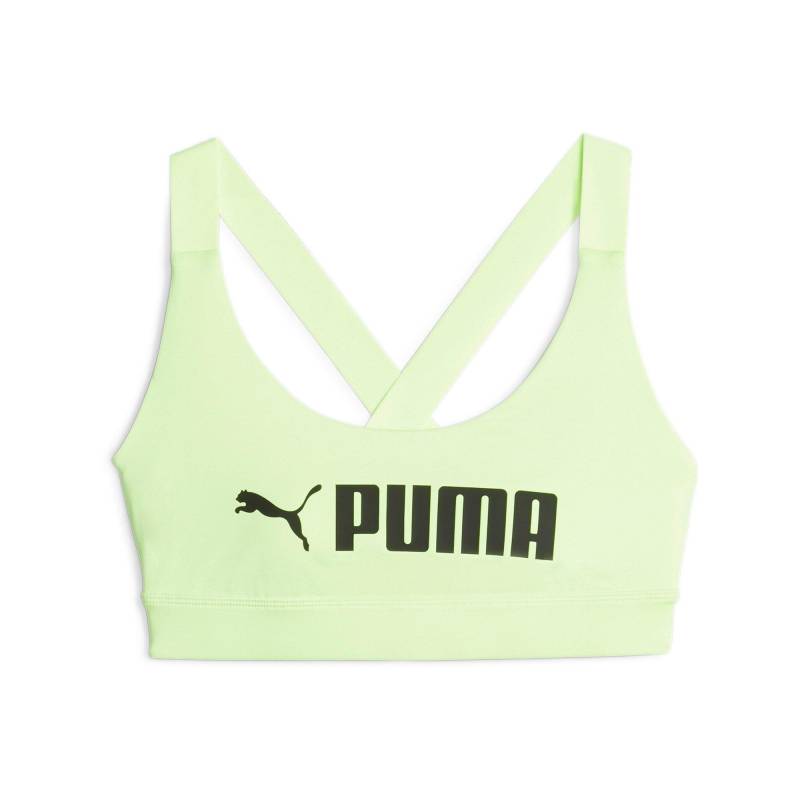 Puma - Cropped Top, für Damen, Gelb, Größe XXL von Puma