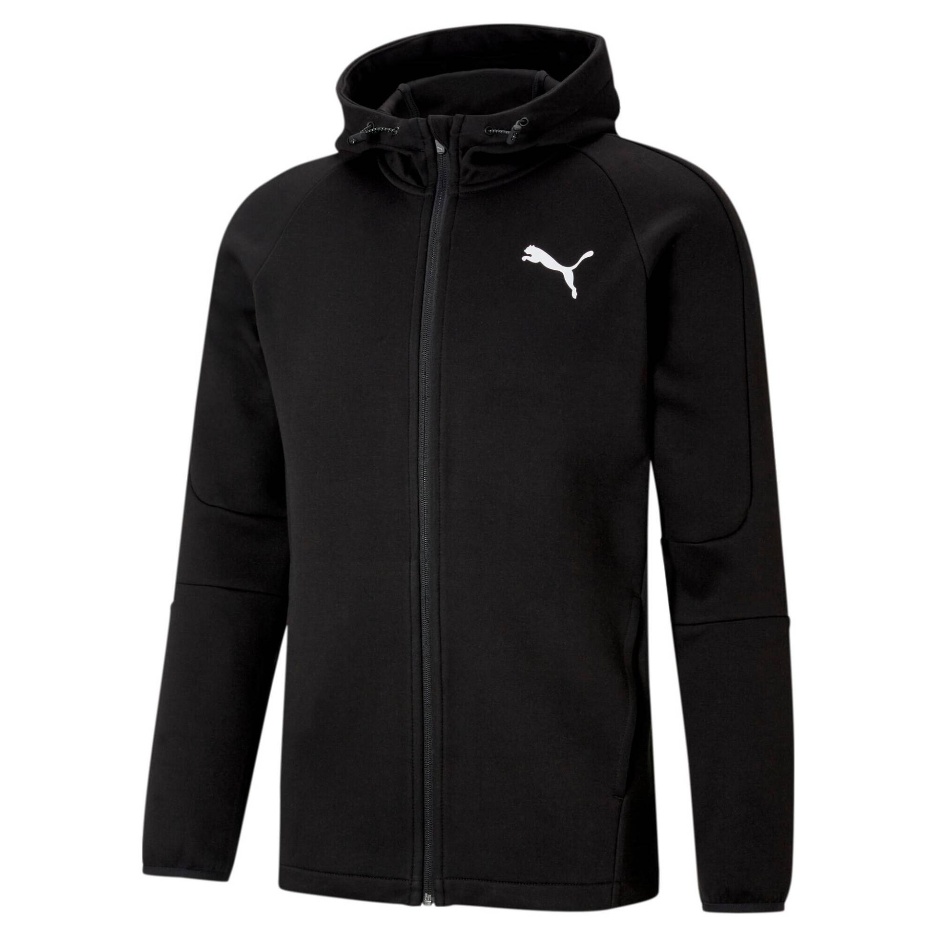 Puma - full-zip kapuzenpullover evotripe core, für Herren, Größe S von Puma