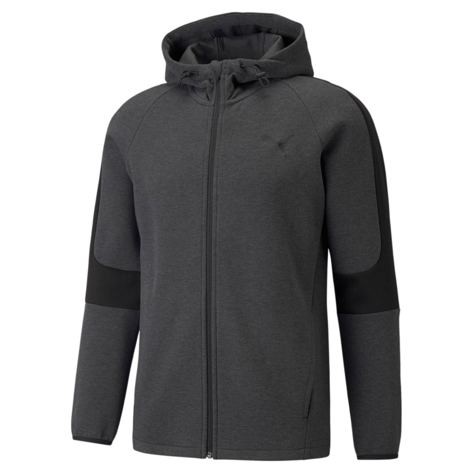 Puma - full-zip kapuzenpullover evostripe core, für Herren, Größe XS von Puma