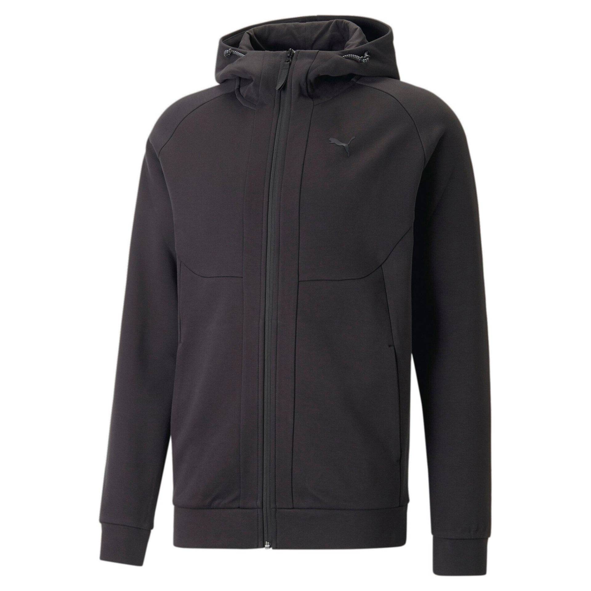 Fu-ziphoodie Tech Dk Herren  L von PUMA