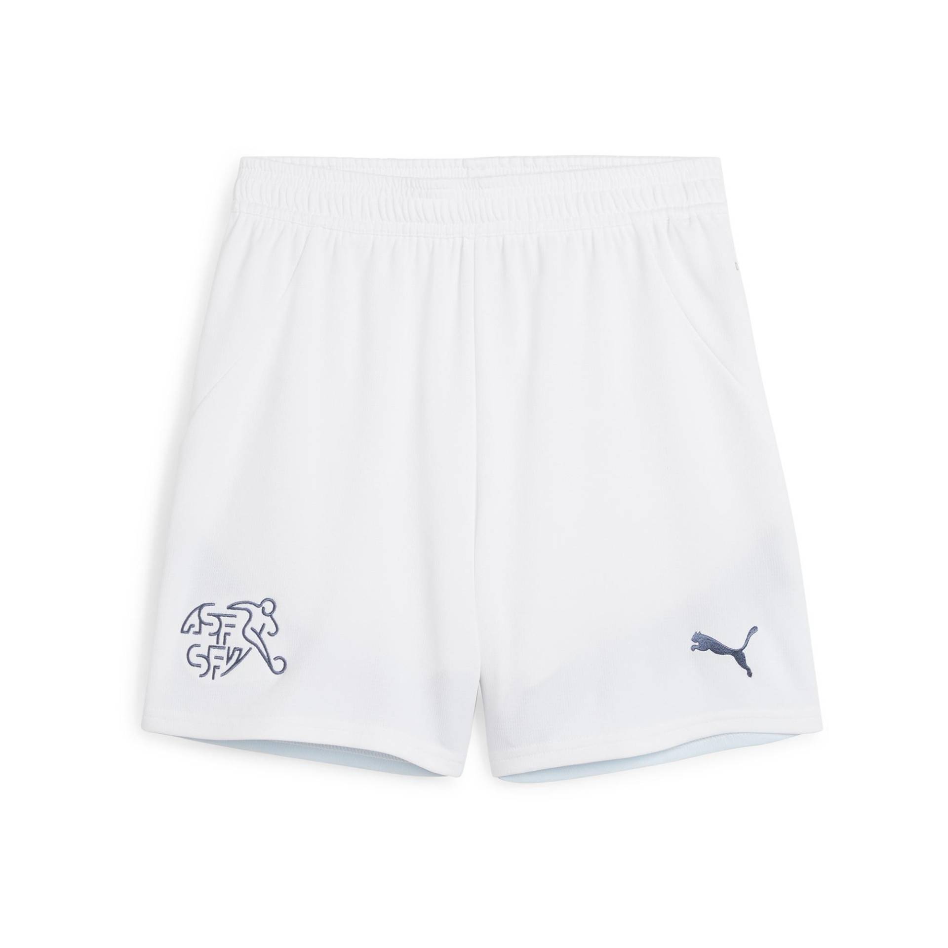 Fussball Shorts Home Replica Junior Unisex Weiss 116 von PUMA