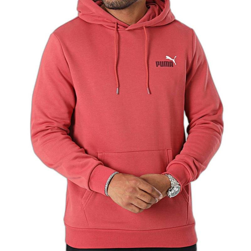 Hoodie Eential + 2 Col Mall Logo Fl Herren  S von PUMA