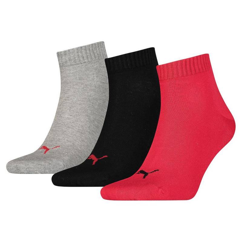 Kurzsocken Erwachsene, 3erpack Damen Schwarz 35-38 von PUMA