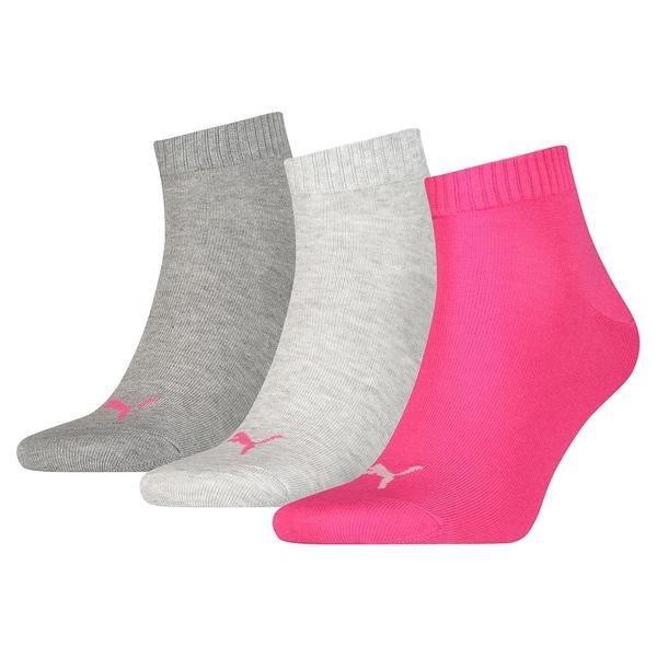 Kurzsocken Erwachsene, 3erpack Damen Pink 35-38 von PUMA