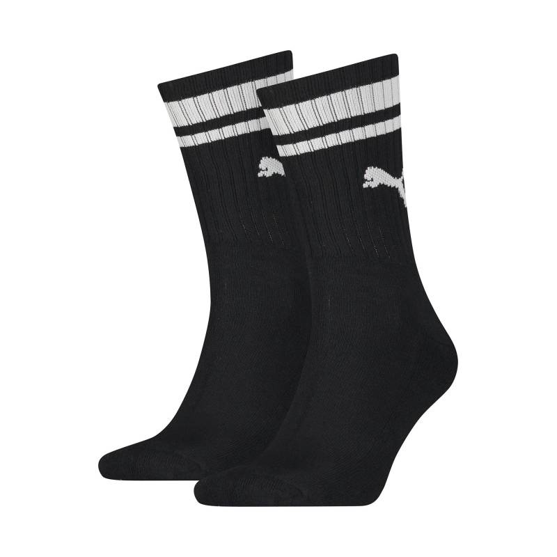 Duopack, Wadenlange Socken Damen Black 39-42 von PUMA