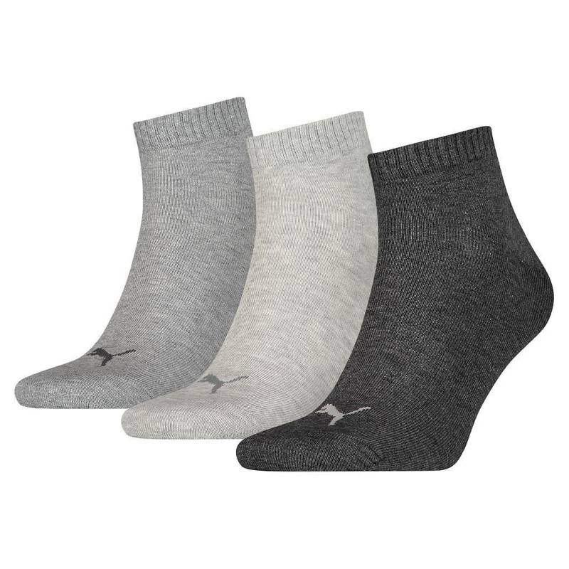 Kurzsocken Erwachsene, 3erpack Damen Grau 43-44 von PUMA