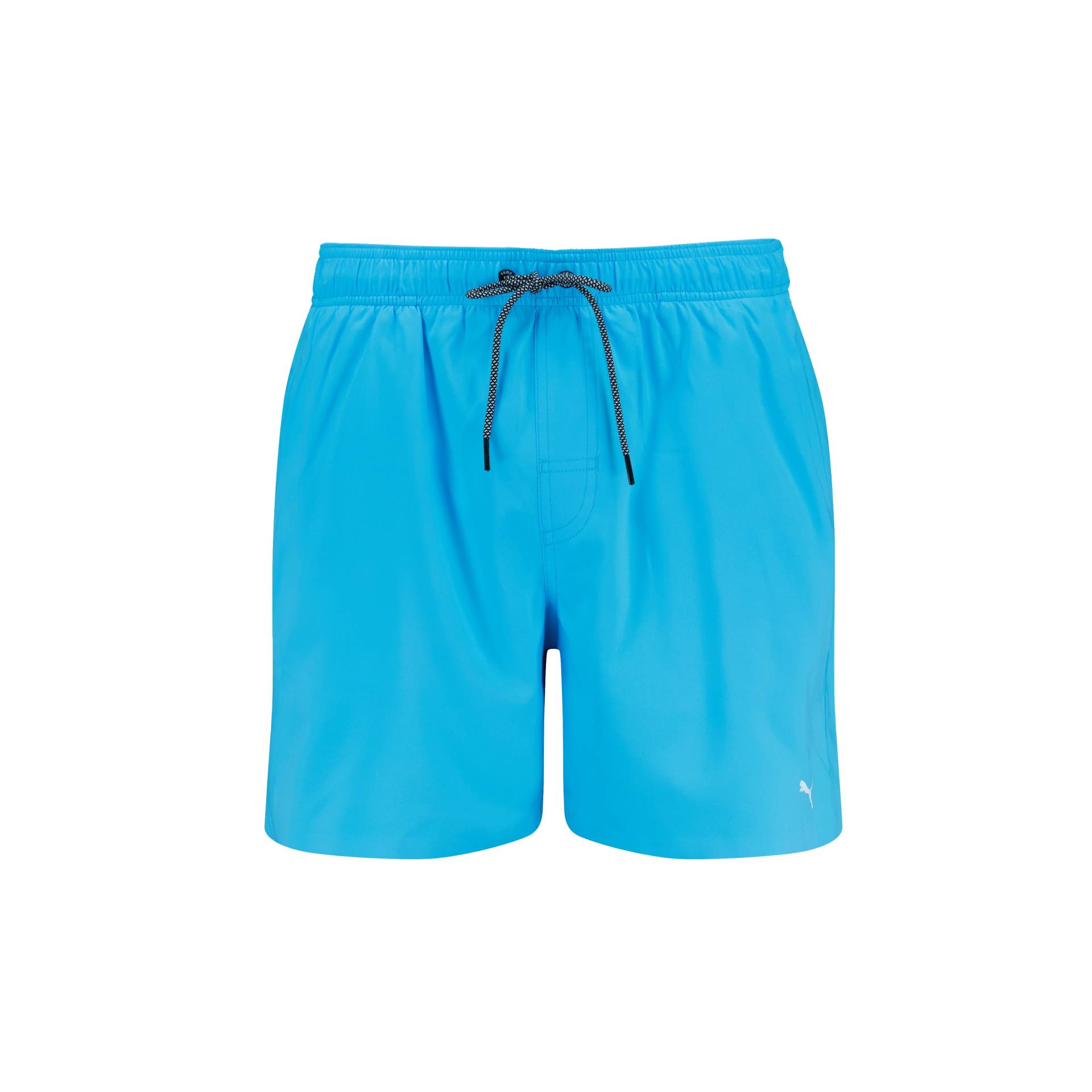 PUMA Badeshorts, mit High-Tech-gebondetem Reissverschluss an der Gesässtasche PUMA Badeshorts, mit High-Tech-gebondetem Reissverschluss an der Gesässtasche von PUMA