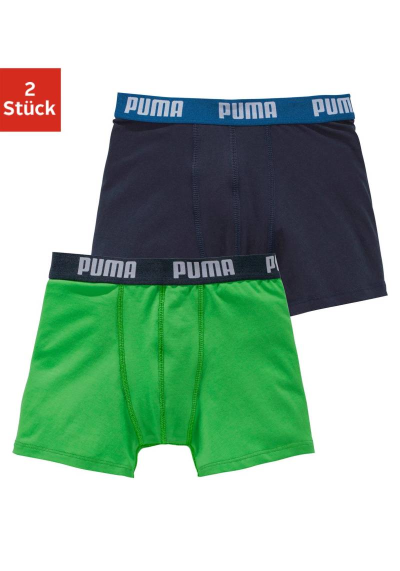 PUMA Boxer, (Packung, 2er-Pack), mit Logobund von PUMA