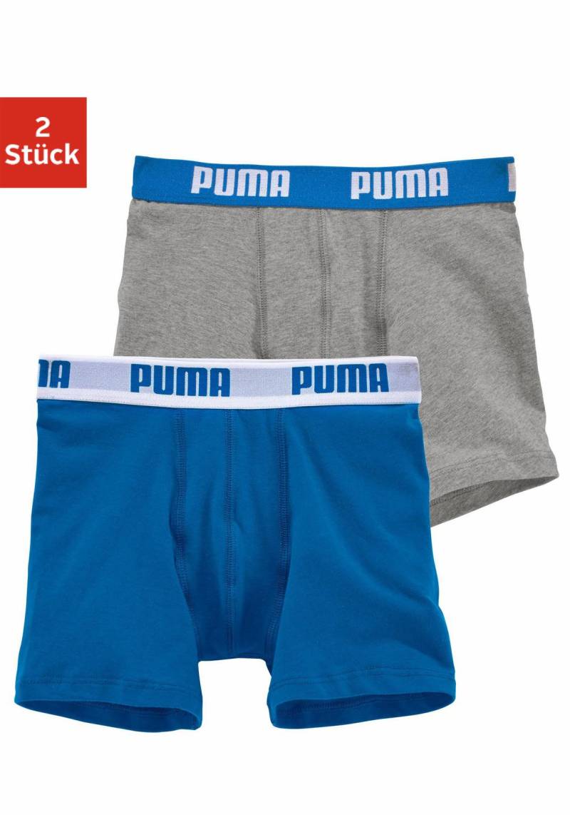 PUMA Boxer, (Packung, 2er-Pack), mit Logobund von PUMA