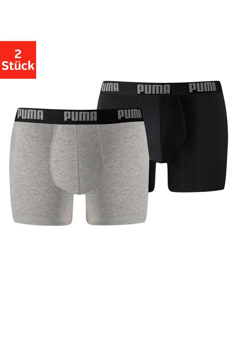 PUMA Boxer, (Packung, 2er-Pack), mit Puma Webbund von PUMA