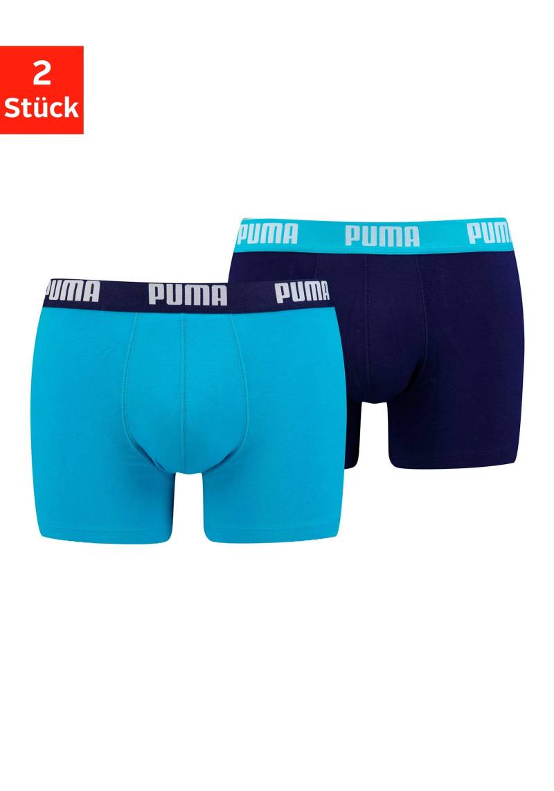 PUMA Boxer, (Packung, 2er-Pack), mit Puma Webbund von PUMA