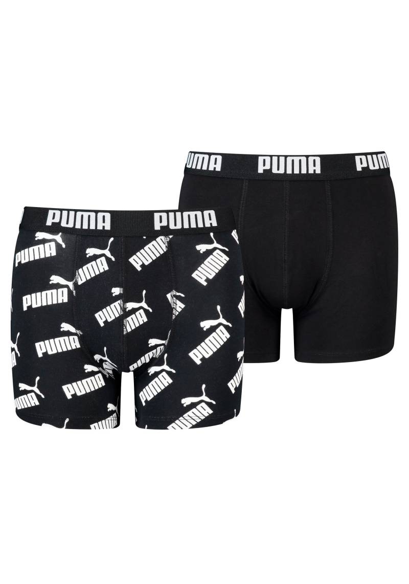 PUMA Boxer, (Packung, 2er-Pack), mit breitem Logobund von PUMA