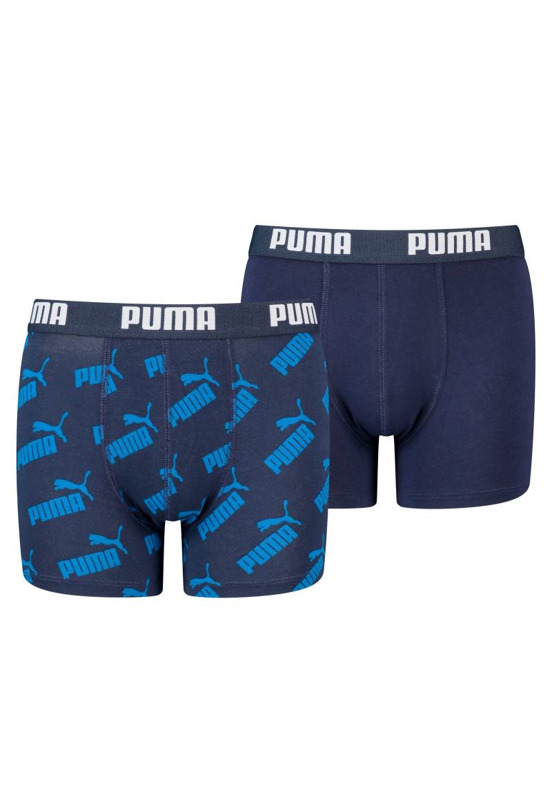 PUMA Boxer, (Packung, 2er-Pack), mit breitem Logobund von PUMA