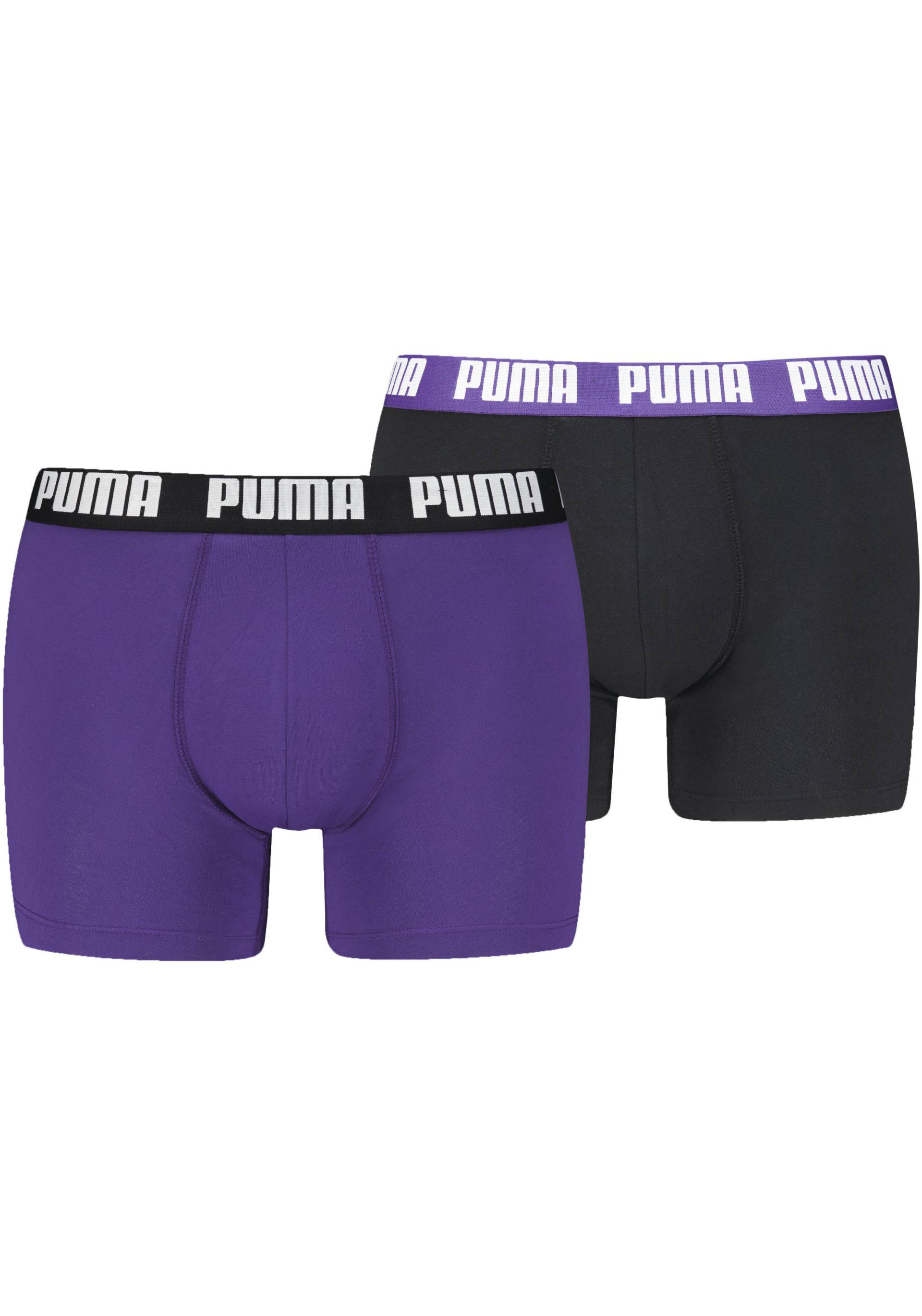 PUMA Boxer »EVERYDAY BASIC«, (2er-Pack), mit Logobund von PUMA