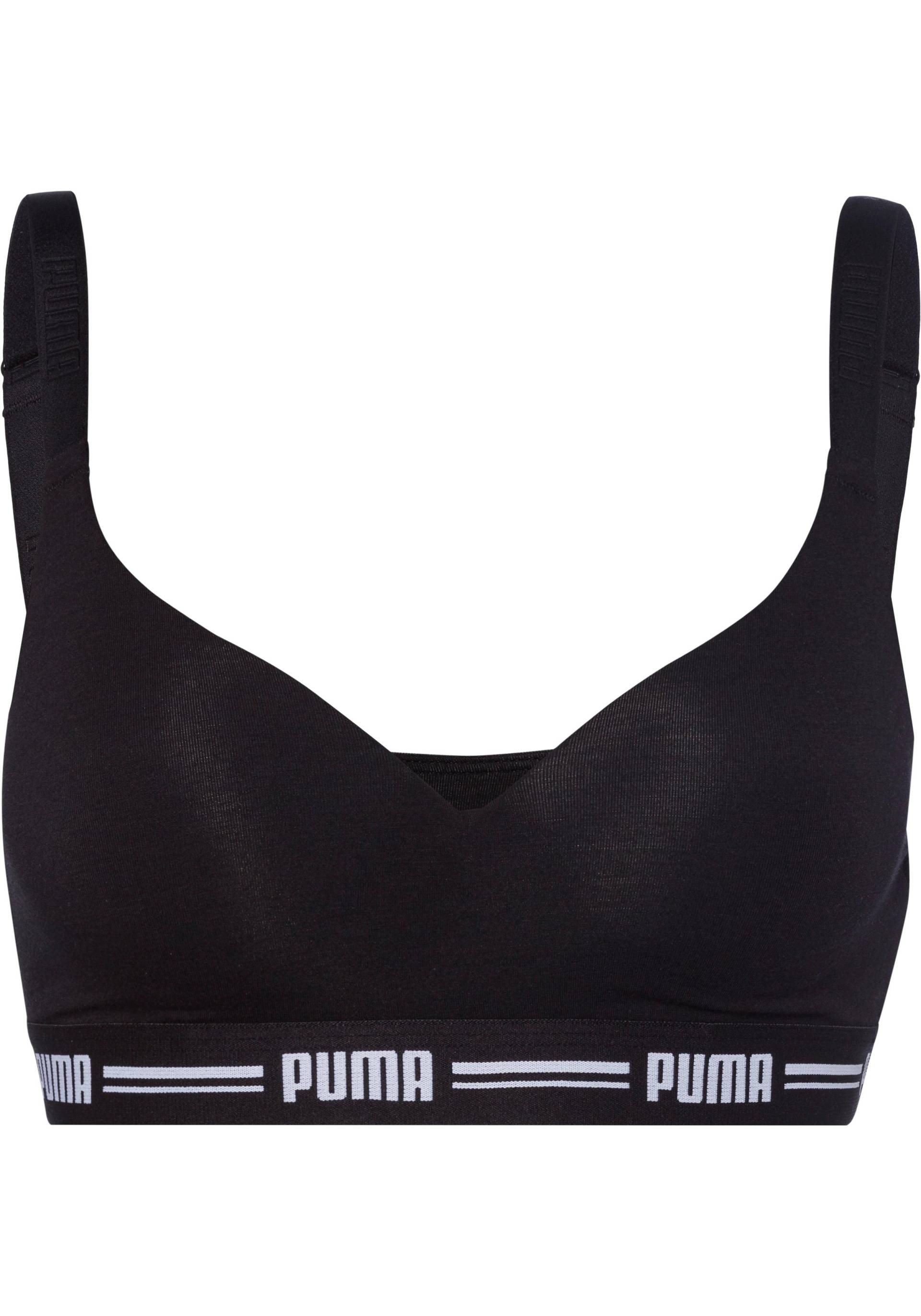 PUMA Bustier »PUMA WOMEN PADDED TOP 1P HANG«, mit leicht gepaddeten Cups von PUMA