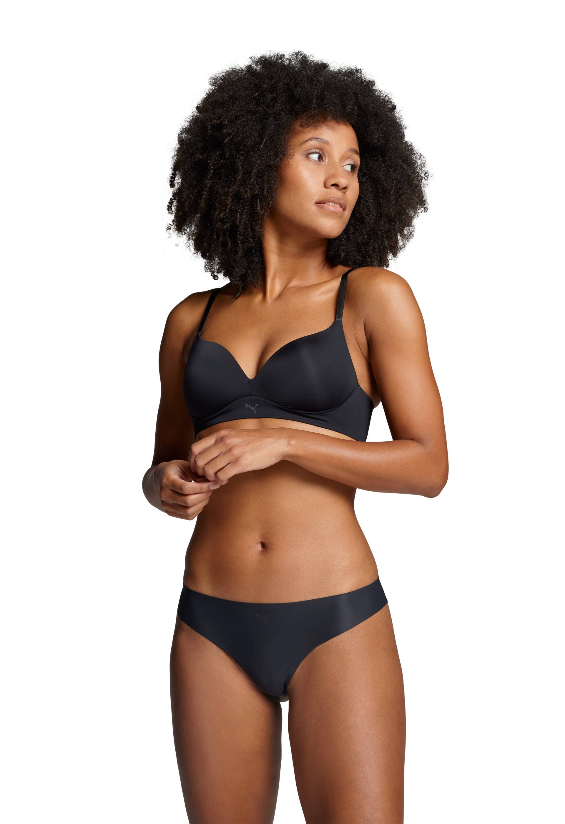 PUMA Bügelloser BH »PUMA WOMEN SOFT PADDED BRA 1P«, Unterbrustband mit Logodruck von PUMA