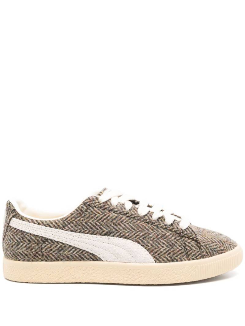 PUMA Clyde Harris Tweed sneakers - Brown von PUMA