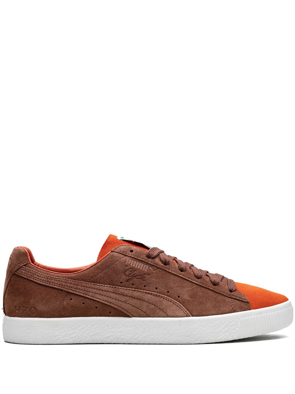 PUMA Clyde x Patta "Biscuit/Orange" sneakers - Brown von PUMA