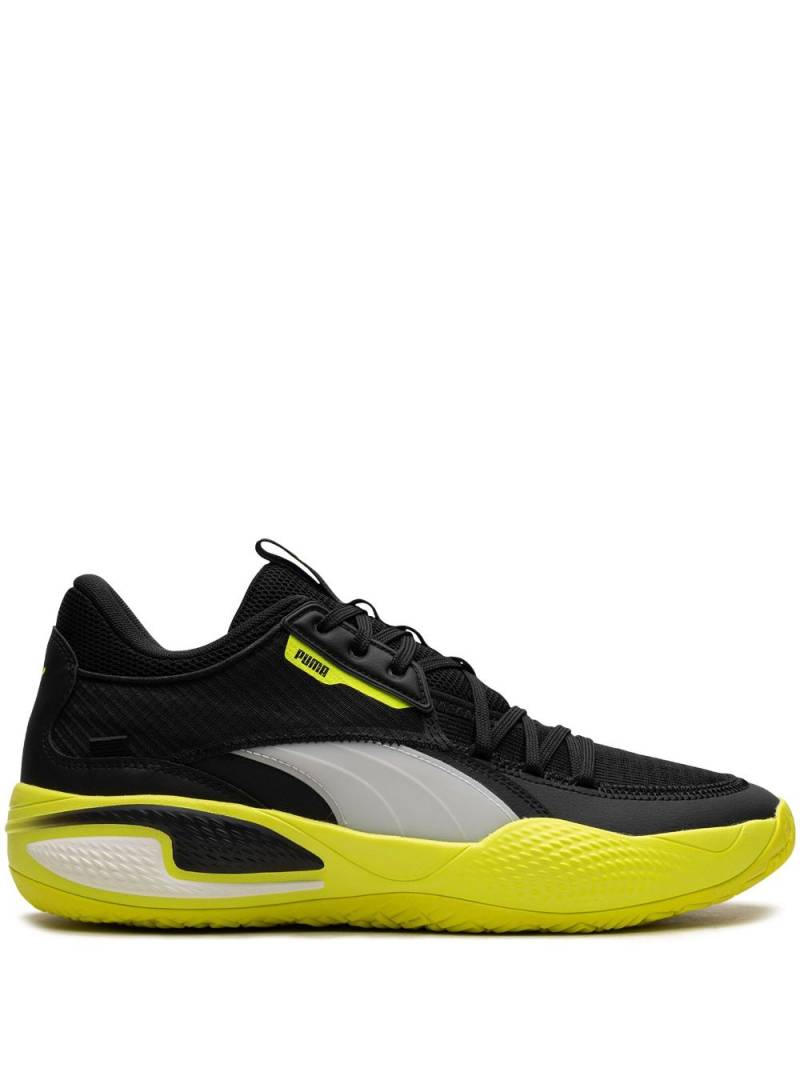 PUMA Court Rider "Black/Yellow Alert" sneakers von PUMA