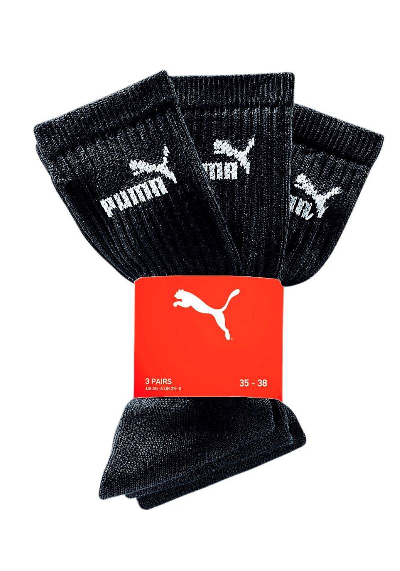 PUMA Freizeitsocken, (3 Paar), in strapazierfähiger Qualität von PUMA