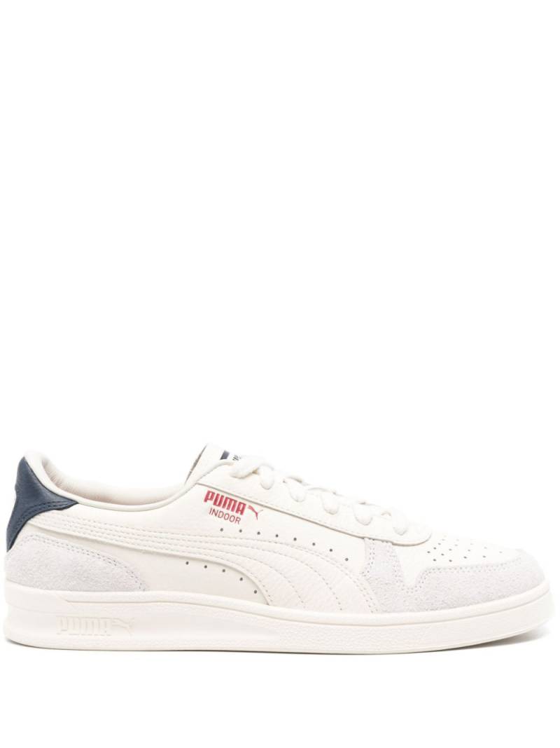 PUMA Indoor leather sneakers - Neutrals von PUMA