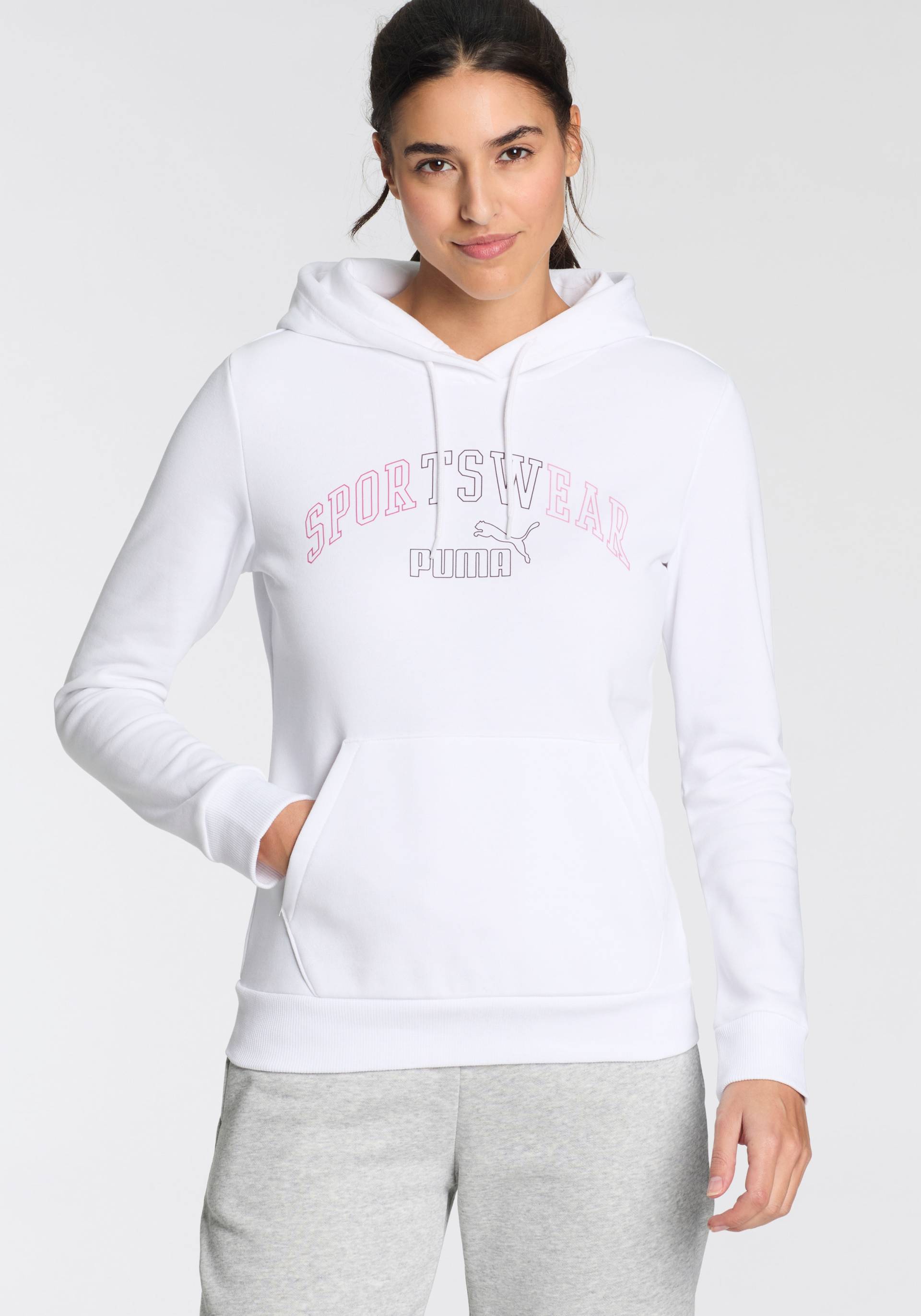 PUMA Kapuzensweatshirt »ESS+ LOGO LAB HOODIE FL« von PUMA