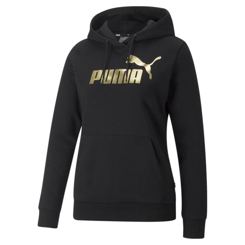 PUMA Kapuzensweatshirt »ESS+ METALLIC LOGO HOODIE FL« von PUMA