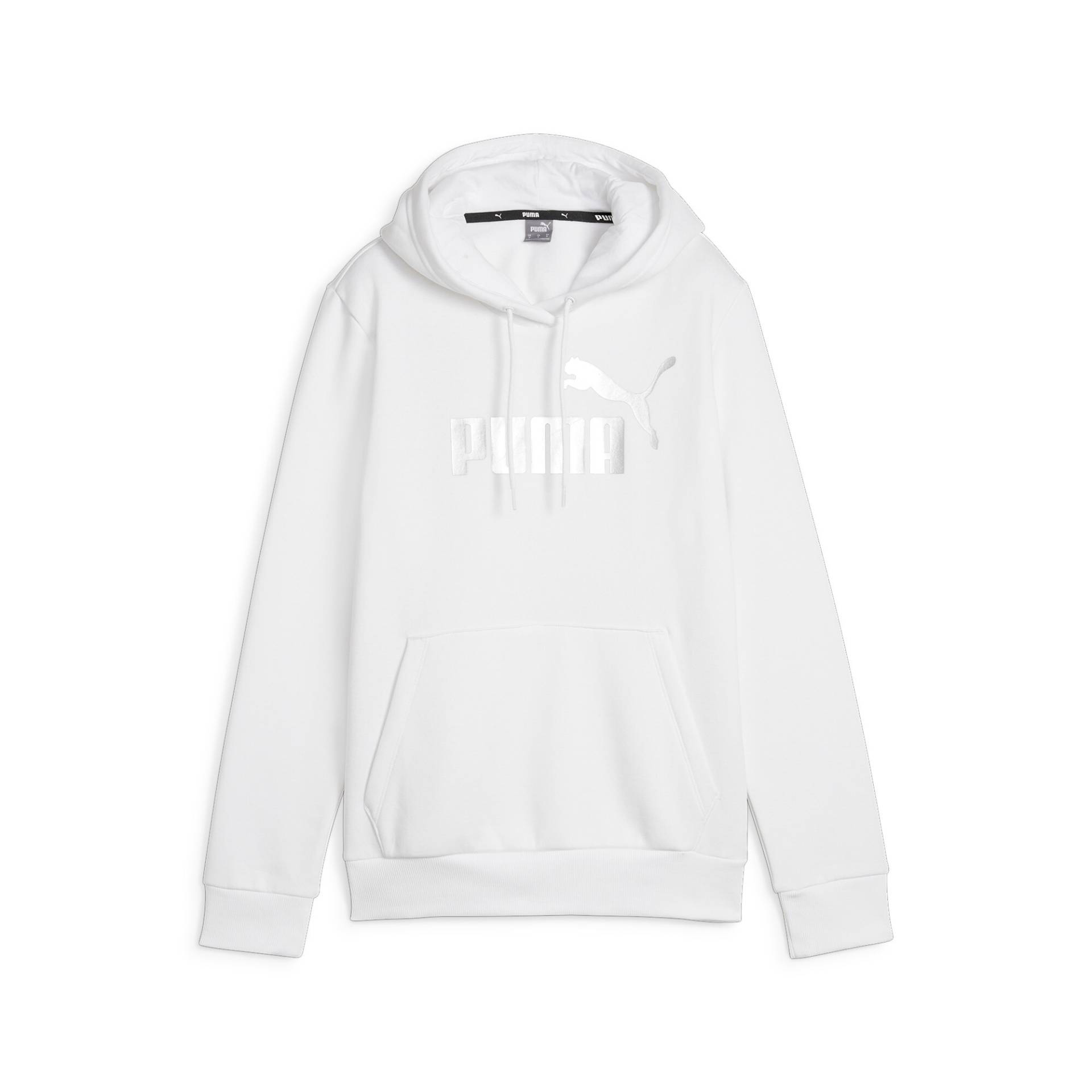 PUMA Kapuzensweatshirt »ESS+ METALLIC LOGO HOODIE FL« von PUMA