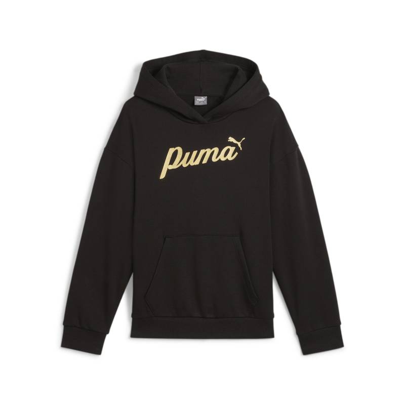 PUMA Kapuzensweatshirt »ESS+ SCRIPT METALLIC HOODIE FL G« von PUMA