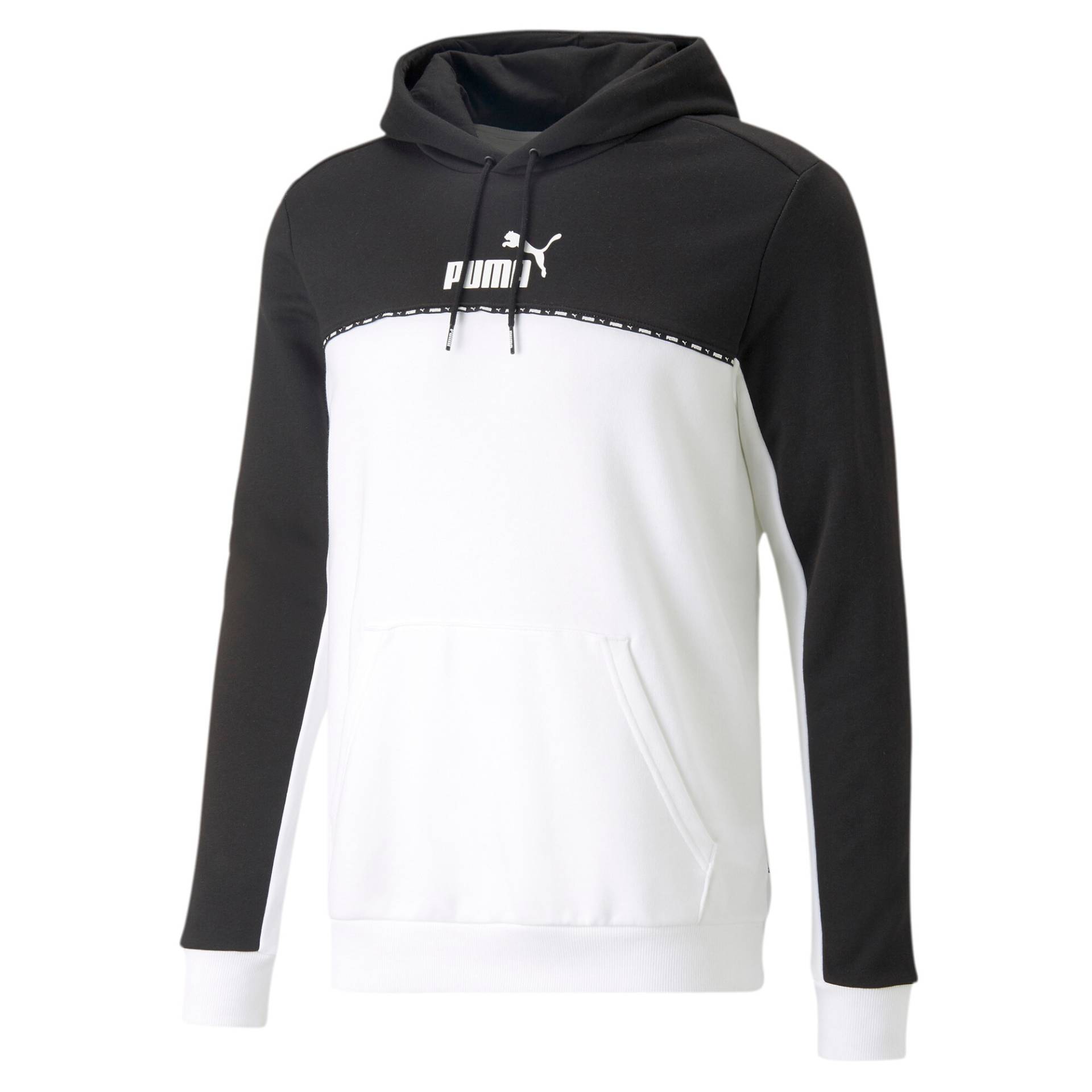 PUMA Kapuzensweatshirt »ESS BLOCK X TAPE HOODIE TR« von PUMA