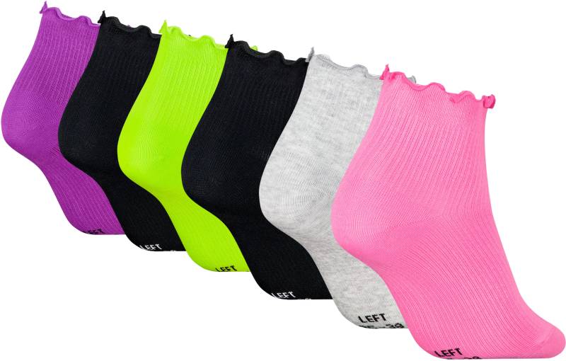 PUMA Kurzsocken, (6er-Pack), mit gewelltem Abschluss von PUMA