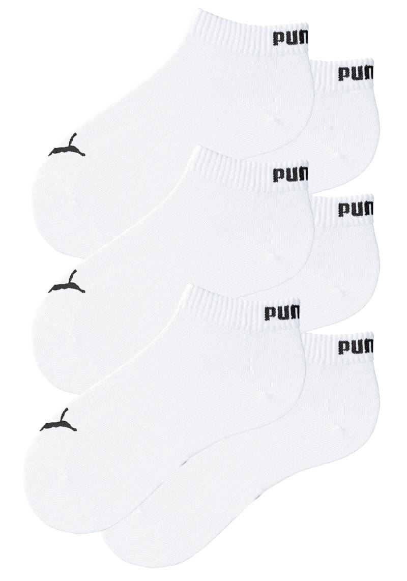 PUMA Kurzsocken, (6 Paar), mit Rippbündchen von PUMA