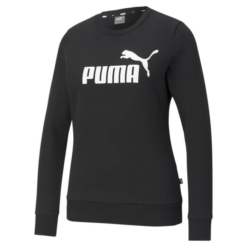 PUMA Langarmshirt »ESS LOGO CREW FL« von PUMA