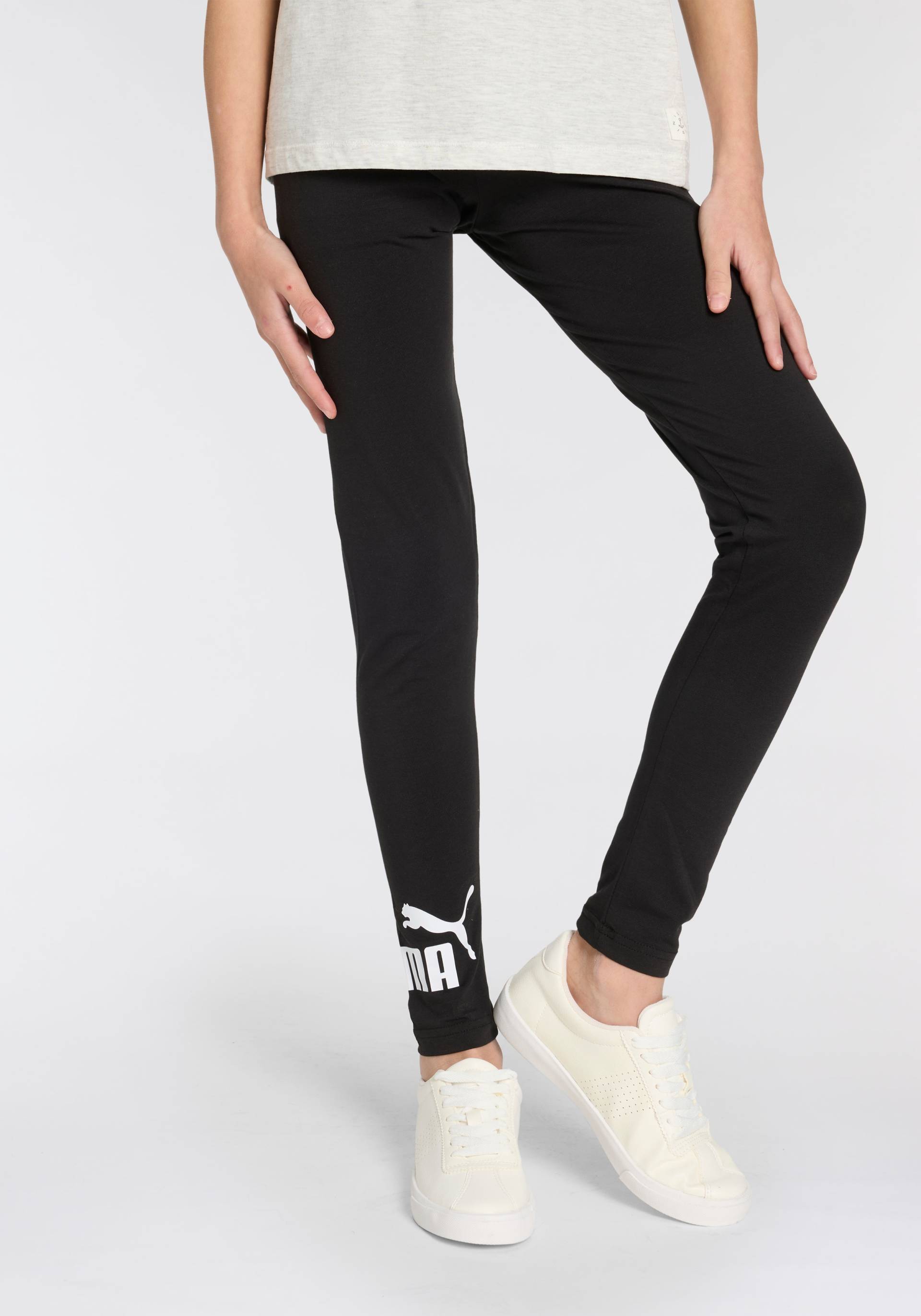 PUMA Leggings »ESS NO. 1 LOGO LEGGINGS G«, für Kinder, Baumwolle von PUMA