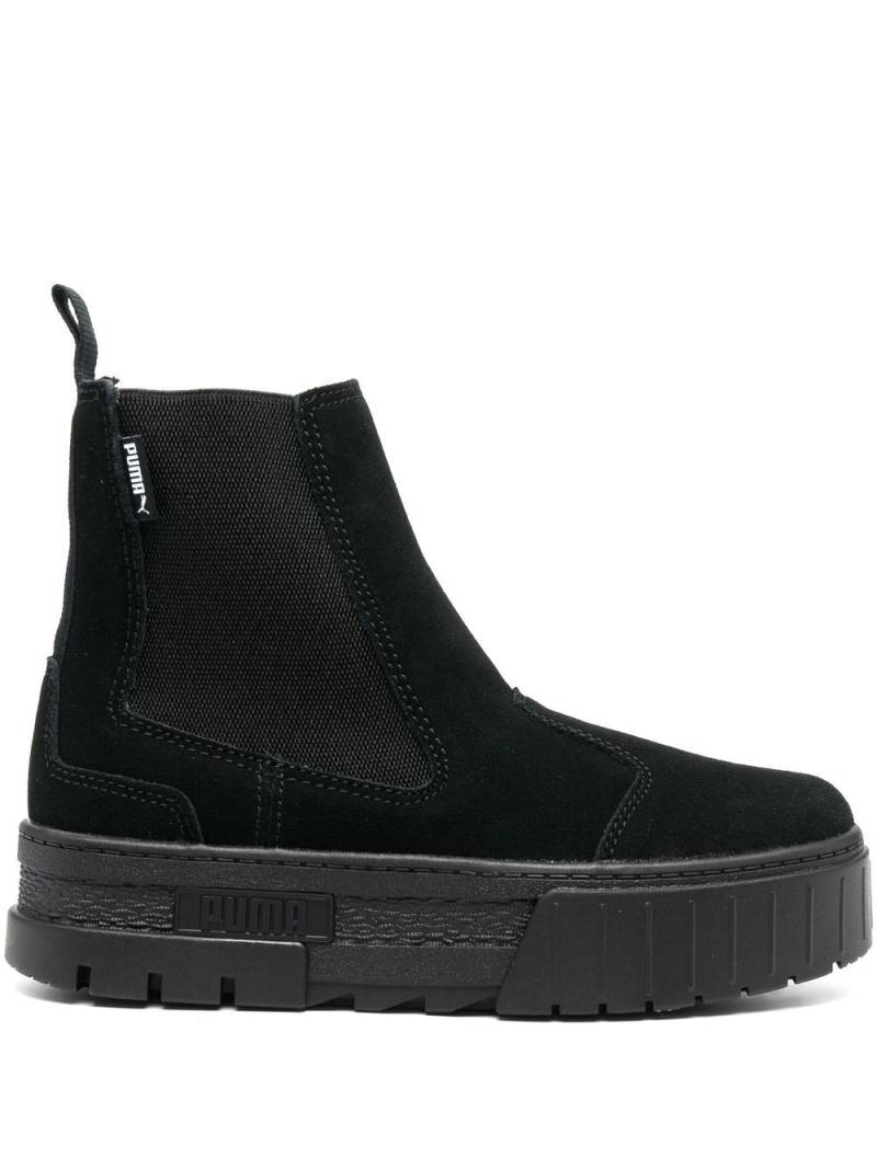 PUMA Mayze Chelsea suede boots - Black von PUMA