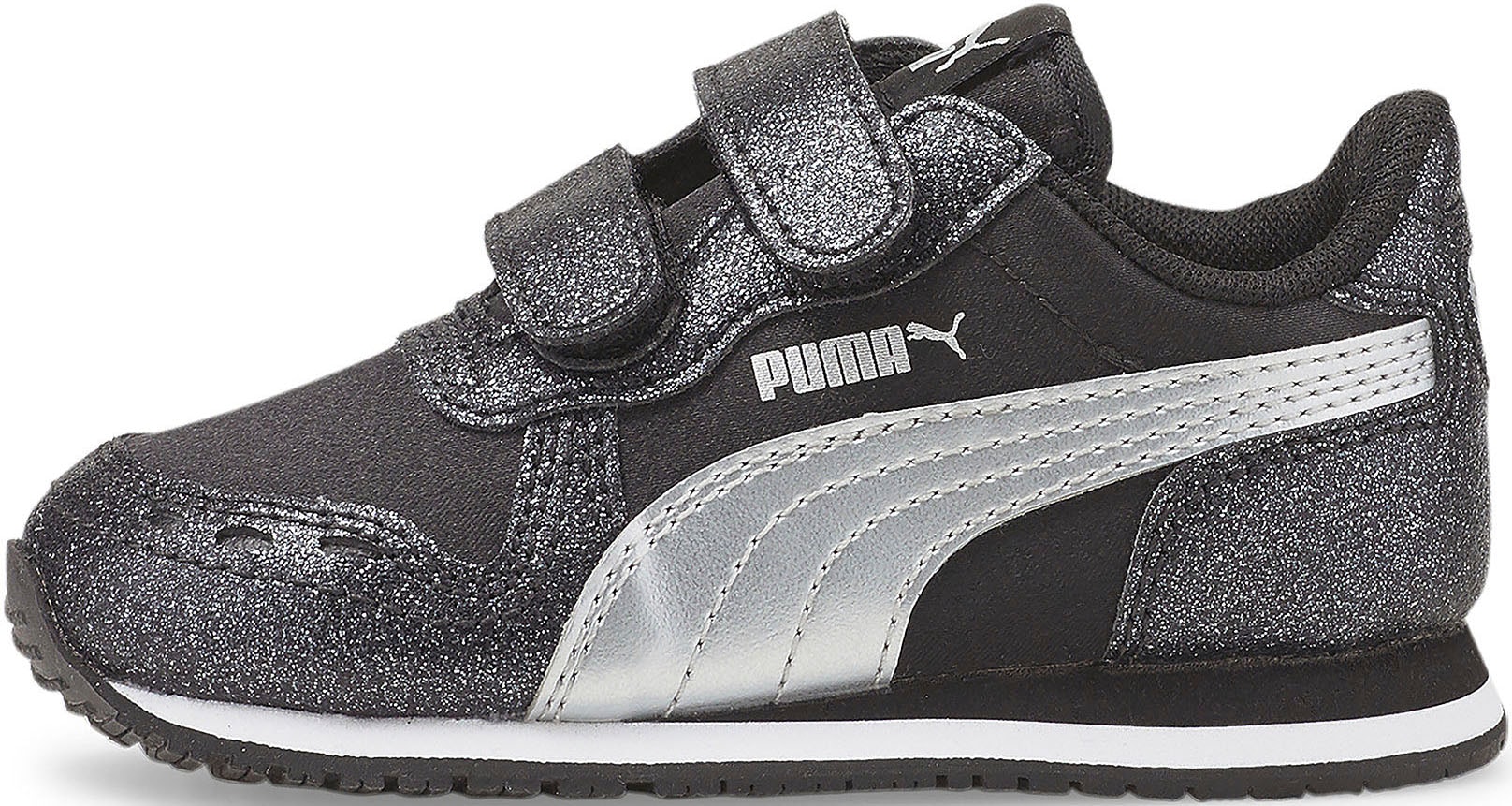 PUMA Sneaker »CABANA RACER GLITZ V INF«, für Babys mit Klettverschluss von PUMA