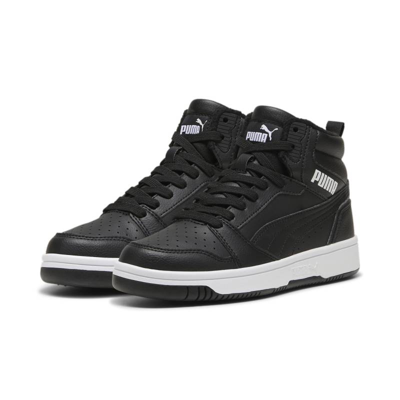 PUMA Sneaker »REBOUND V6 MID WTR JR«, gefüttert von PUMA