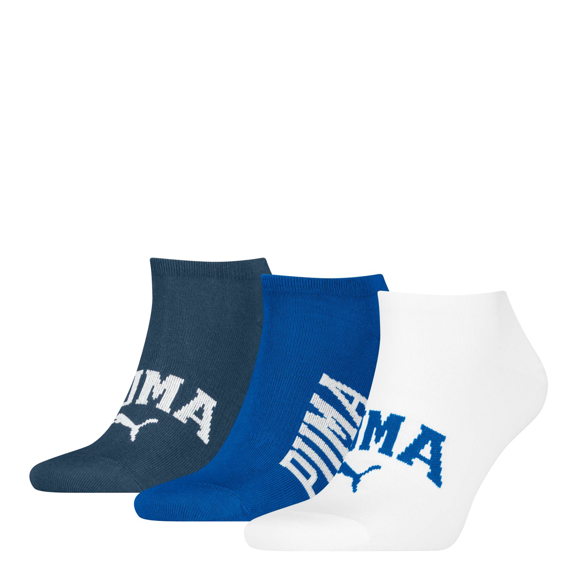 PUMA Sneakersocken, (3 Paar, 3er Pack), mit verstärkter Ferse und Zehenbereich von PUMA